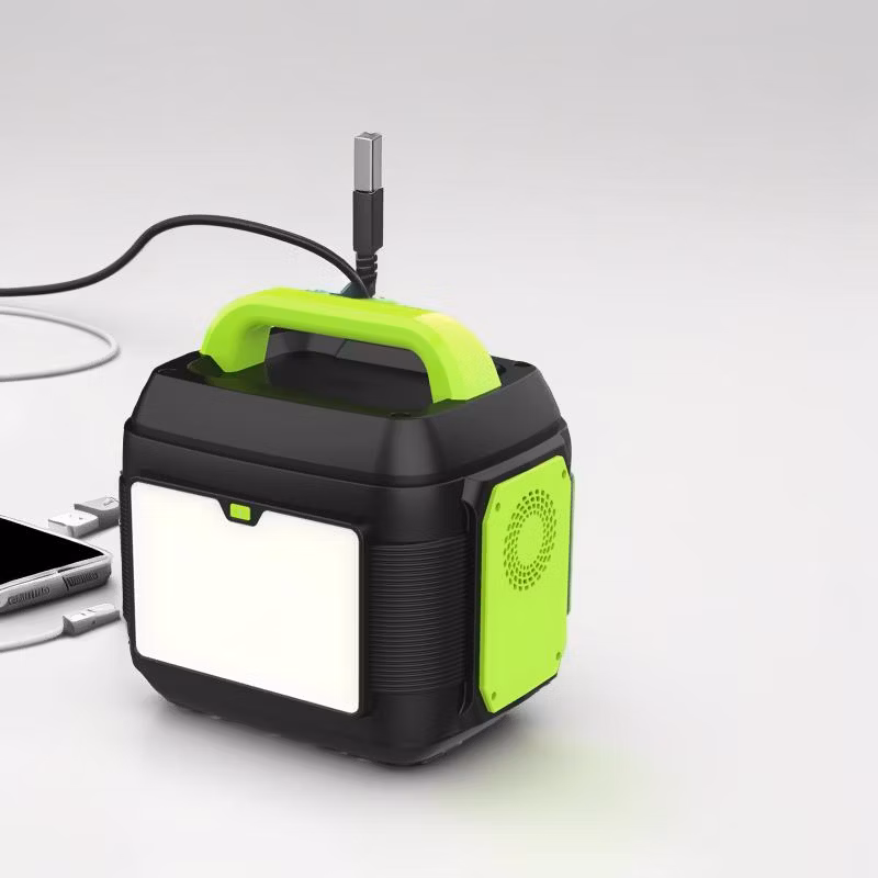 Portable 220V 600W Outdoor Camping Energy Storage Mobile Generator Emergency Charger Solar Power Supply Station Power Bank for Outdoor