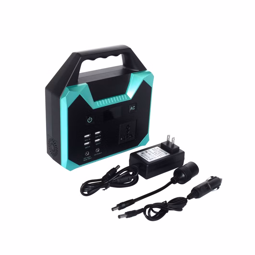 40800mAh 150wh AC100W Output Lithium Battery Bank Portable Power Station for Camping Outdoor Emergency Battery