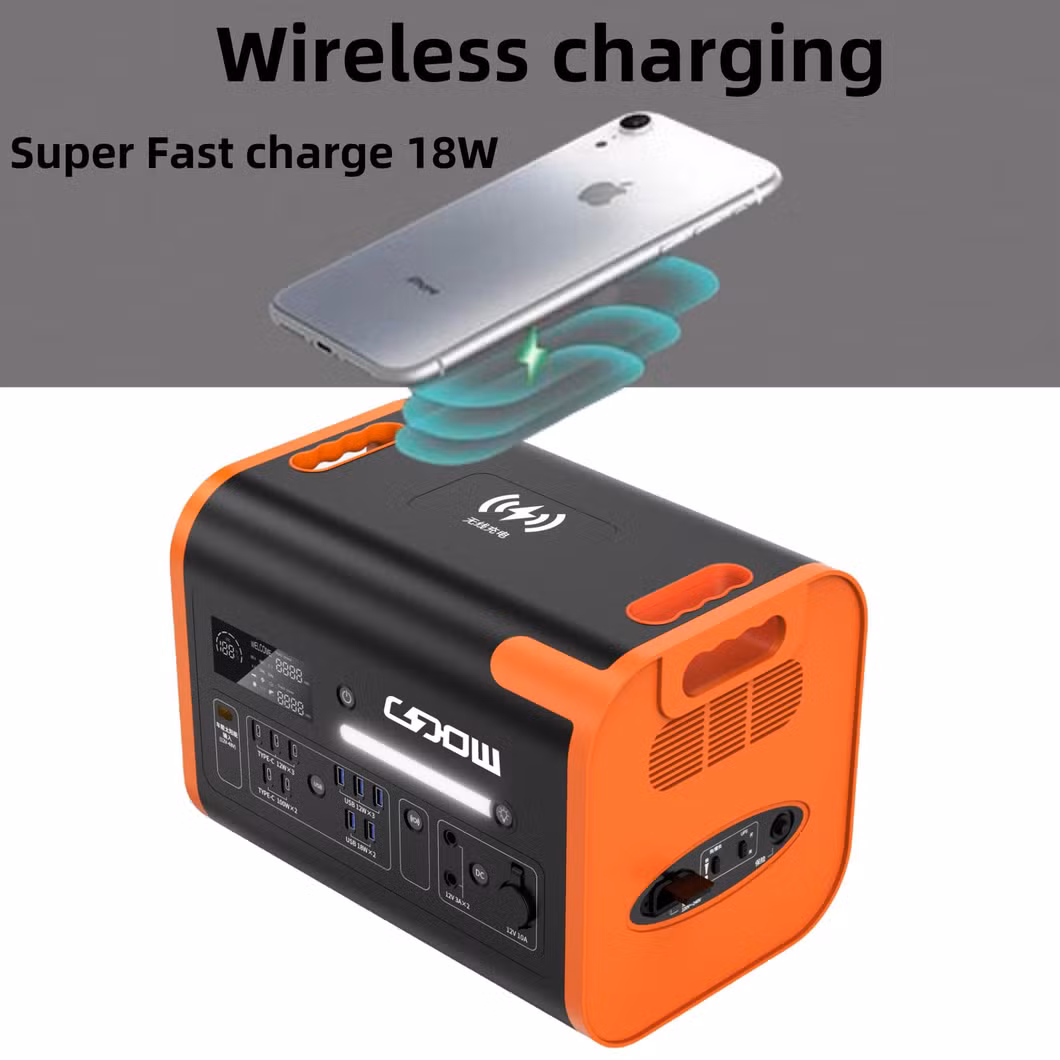 Energy Storage Lithium Battery, 220V/40ah/2200W Solar Power Portable Outdoor Energy Storage Power Station