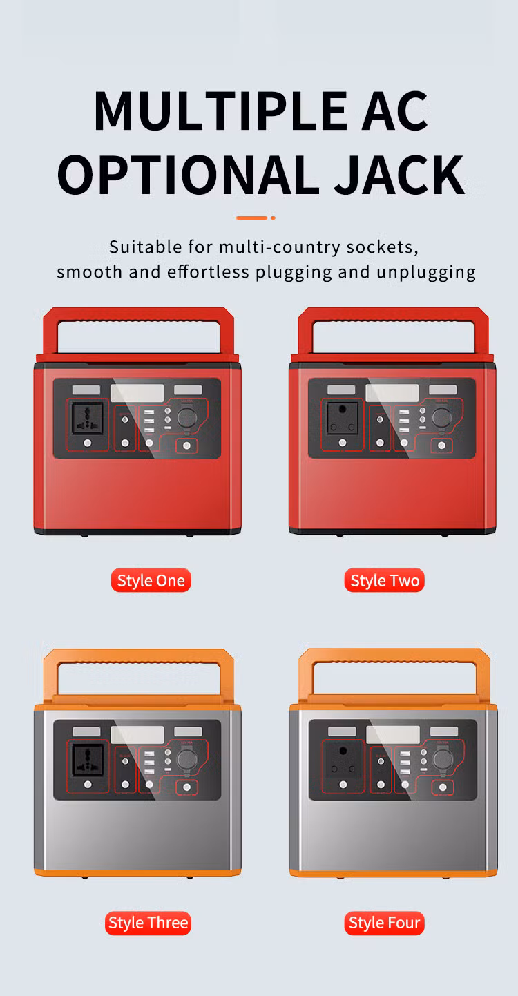 CE/FCC/MSDS/PSE/Un38.3/RoHS 15kg Powered Generator Portable Power Solar Station with Cheap Price A1000
