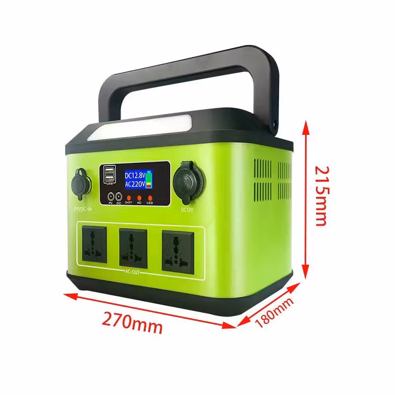 Top Quality 300W Portable Power Supply 3.7V LiFePO4 Lithium Battery 333wh Light Weight Portable Power Station for Outdoor