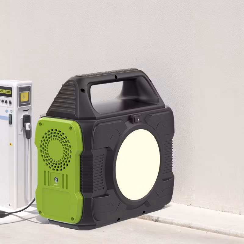 Generator Portable Power Station 300W Outdoor Power Bank Station Silent Small Mobile Portable Solar Generator