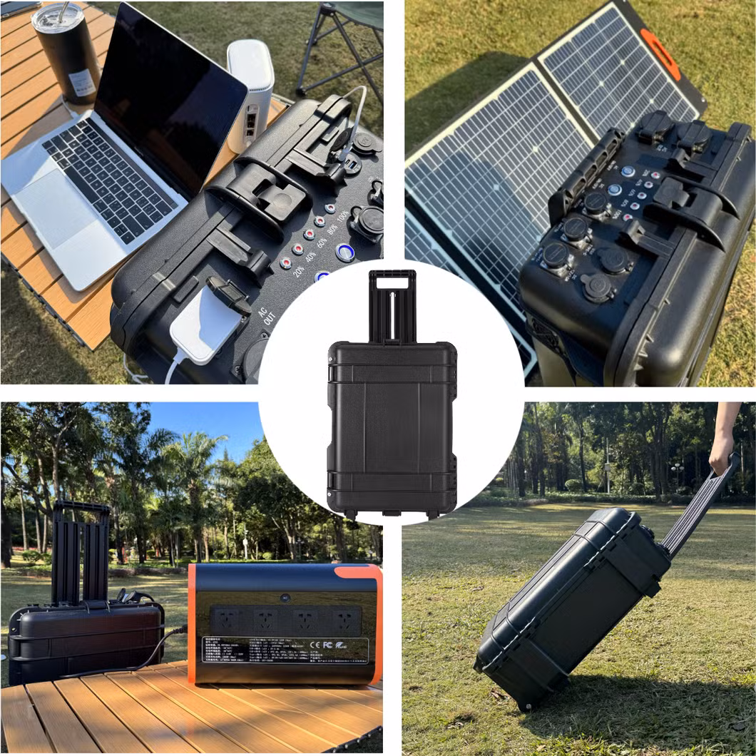 Mobile AC/DC Rechargeable 600W/3000W/4000W Outdoor Family Camp Lithium Battery UPS Power Portable Power Station