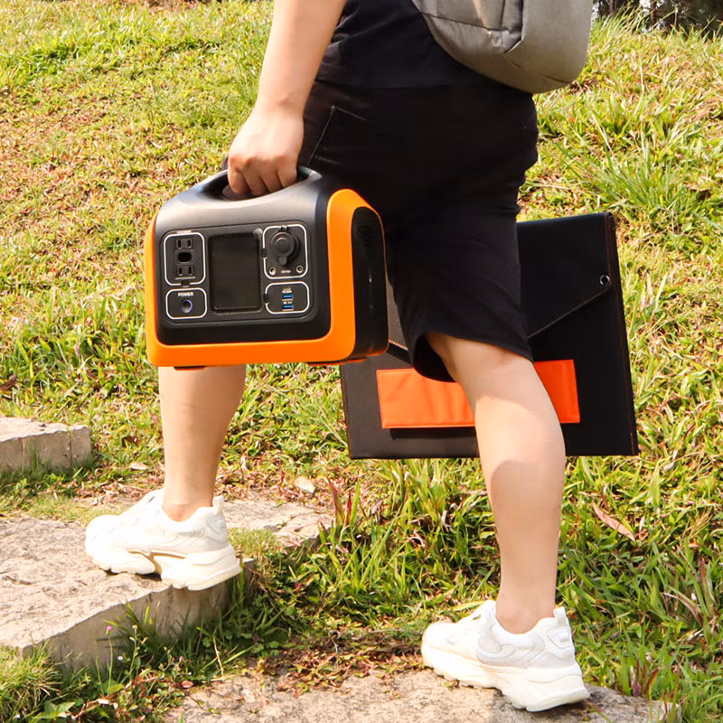 600W 1200W Home Solar Generator Systems LiFePO4 Generator 500wh Portable Power Station