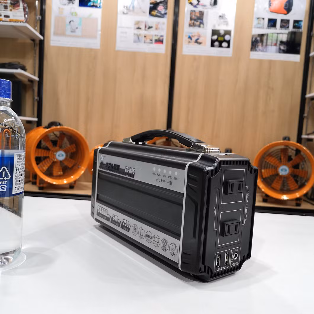 Solar Charging Station AC Output Portable Generator Solar Power Bank