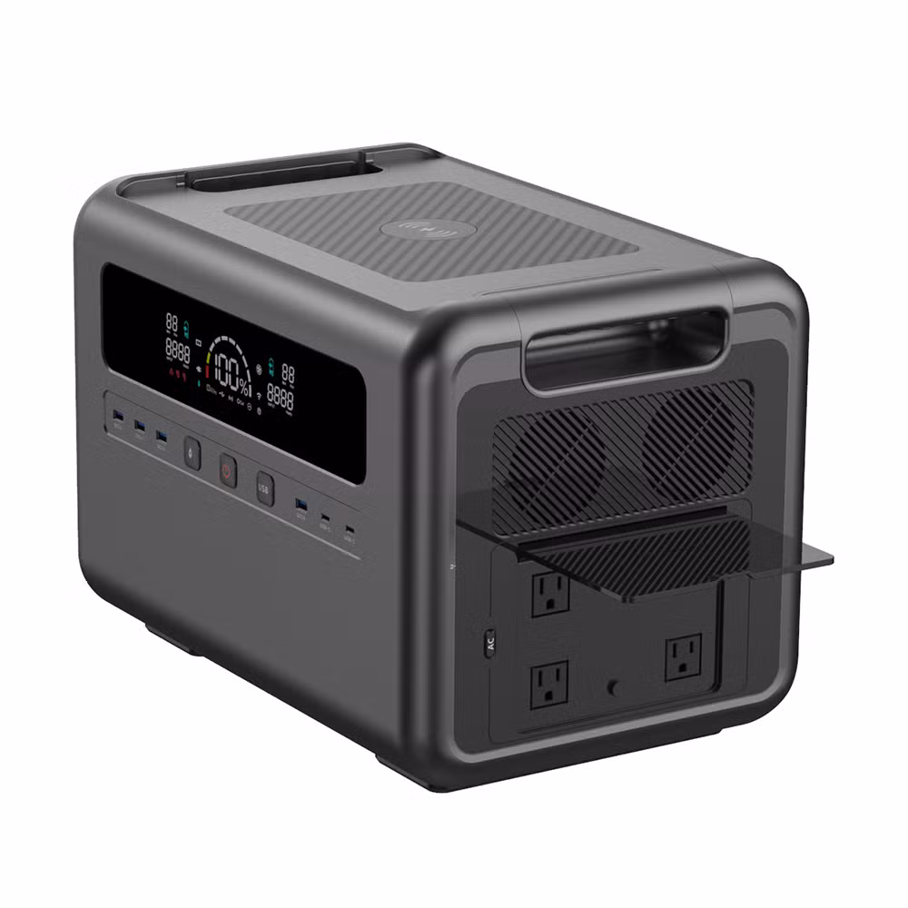 Outdoor Camping DC AC 110V/220V Portable Power Station 500W 600W 2400W Power Bank