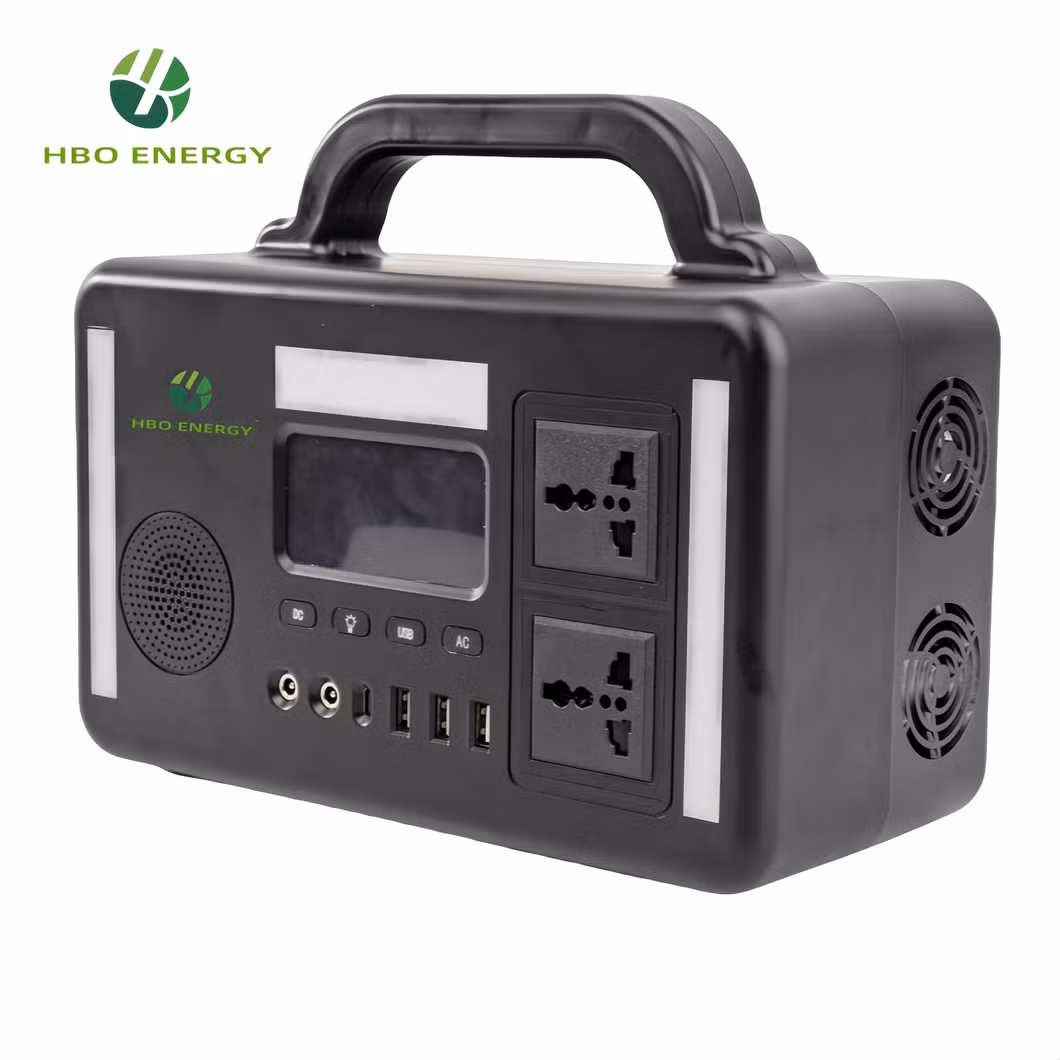 300W Solar System Mobile Power Battery Generator Portable Power Station