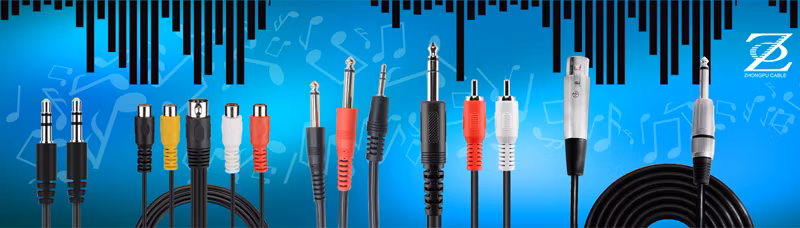 Shielded 3.5mm Stereo Audio Cable for Home and Car