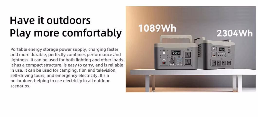 350W Battery Power Station for Outdoor