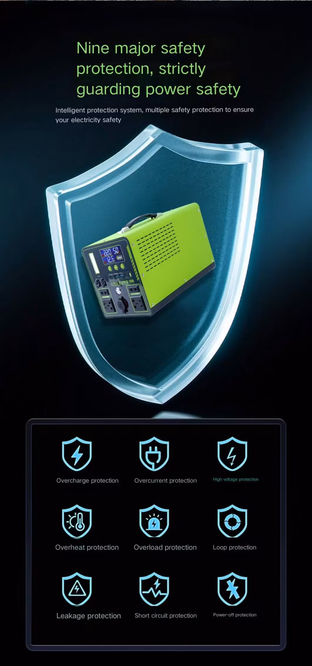 2000W Portable Power Station for Outdoor Adventures