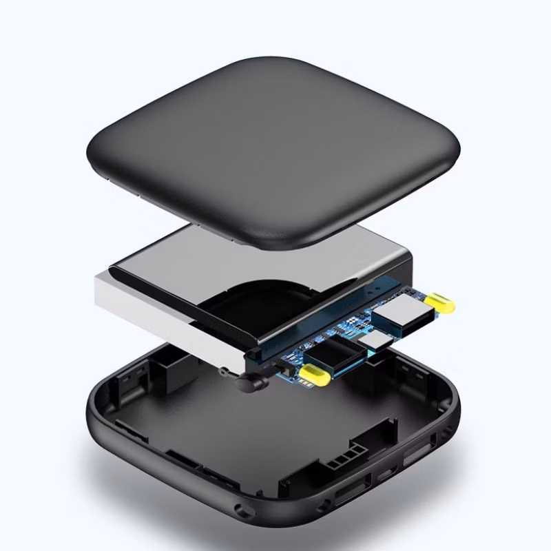 Portable Wireless Fast Magnetic Station Charging 5000mAh Diverson Safe Dual 10000mAh Stand 30, 8 Two Ways for Power Bank Charger