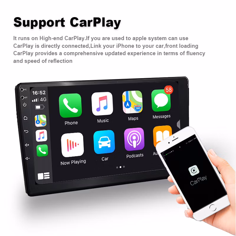 Android Car DVD Player Android Kiosk Touch Screen Support 4G LTE Car Video Navigation Multimedia Accessories Optional