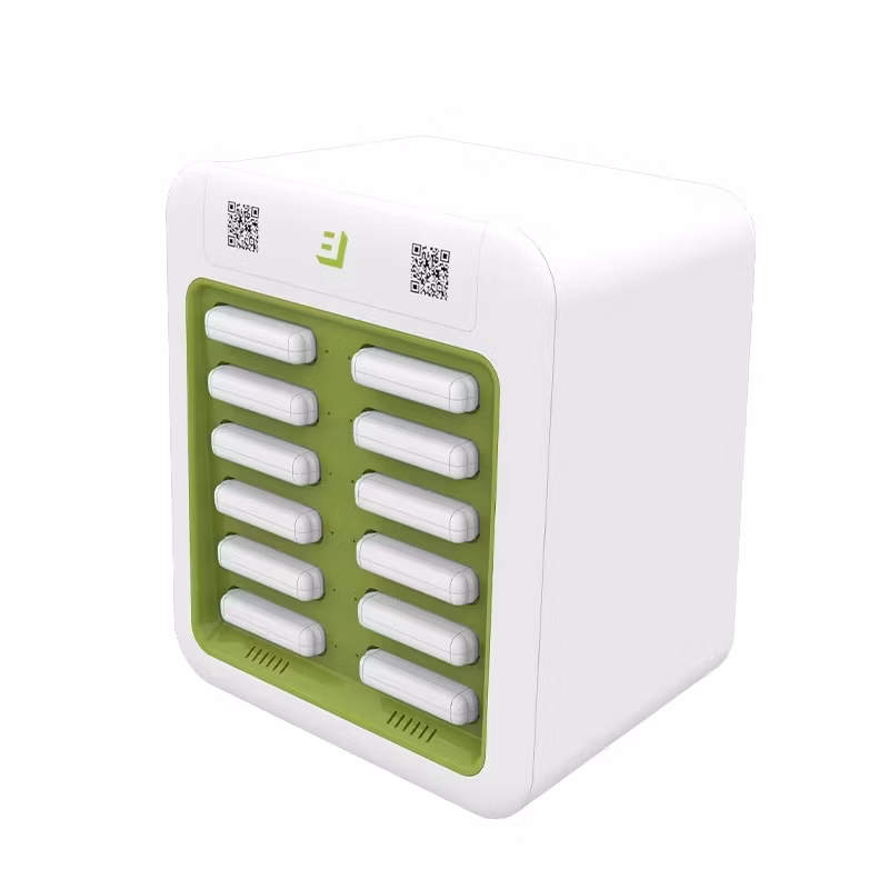 2025 New 8 Slots Shared Power Bank 5000mAh Sharing Power Bank Rental Sharing Station Portable Charger for Store Hotels Hospitals