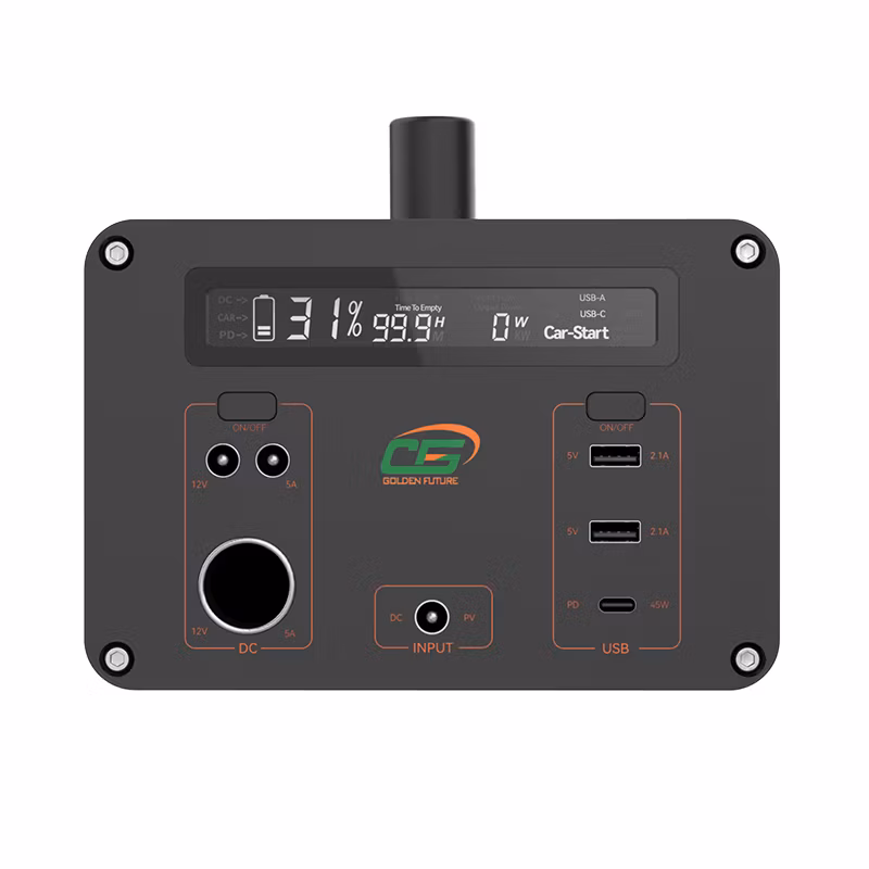 New High Power 2000W Rechargeable Outdoor Camping Lithium Battery Household Backup Power Solar Portable Generator Power Station