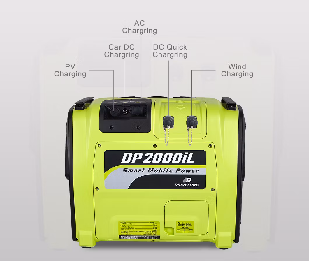 Solar Portable Power Station 2000W Generator 110V 220V Mini Outdoor Camping Backup