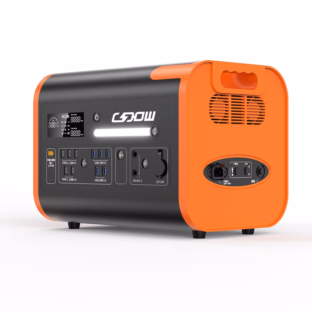 Energy Storage Lithium Battery, 220V/40ah/2200W Solar Power Portable Outdoor Energy Storage Power Station