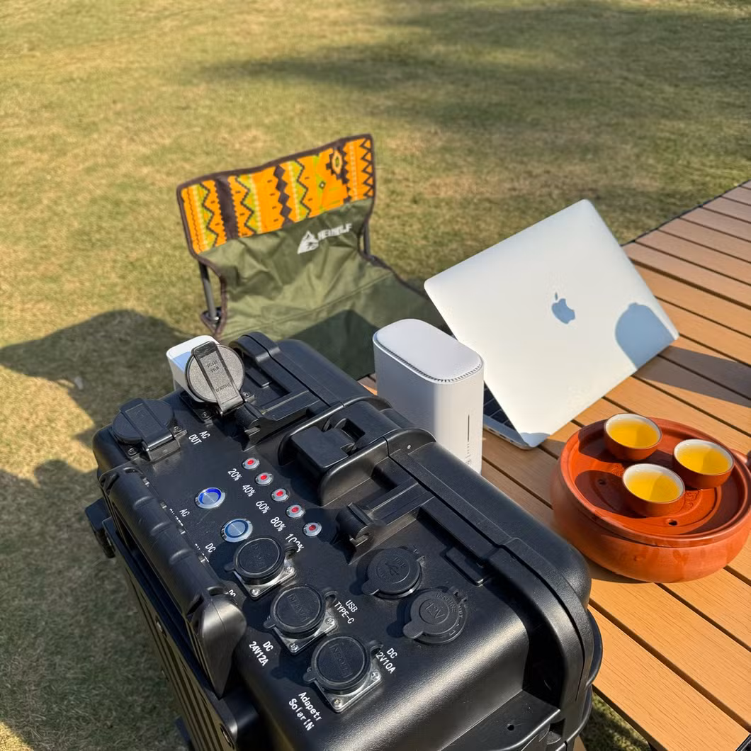 Hot Sale Portable Solar Power Station 5000W Pure Sine Wave Generator for Home Use and Camping
