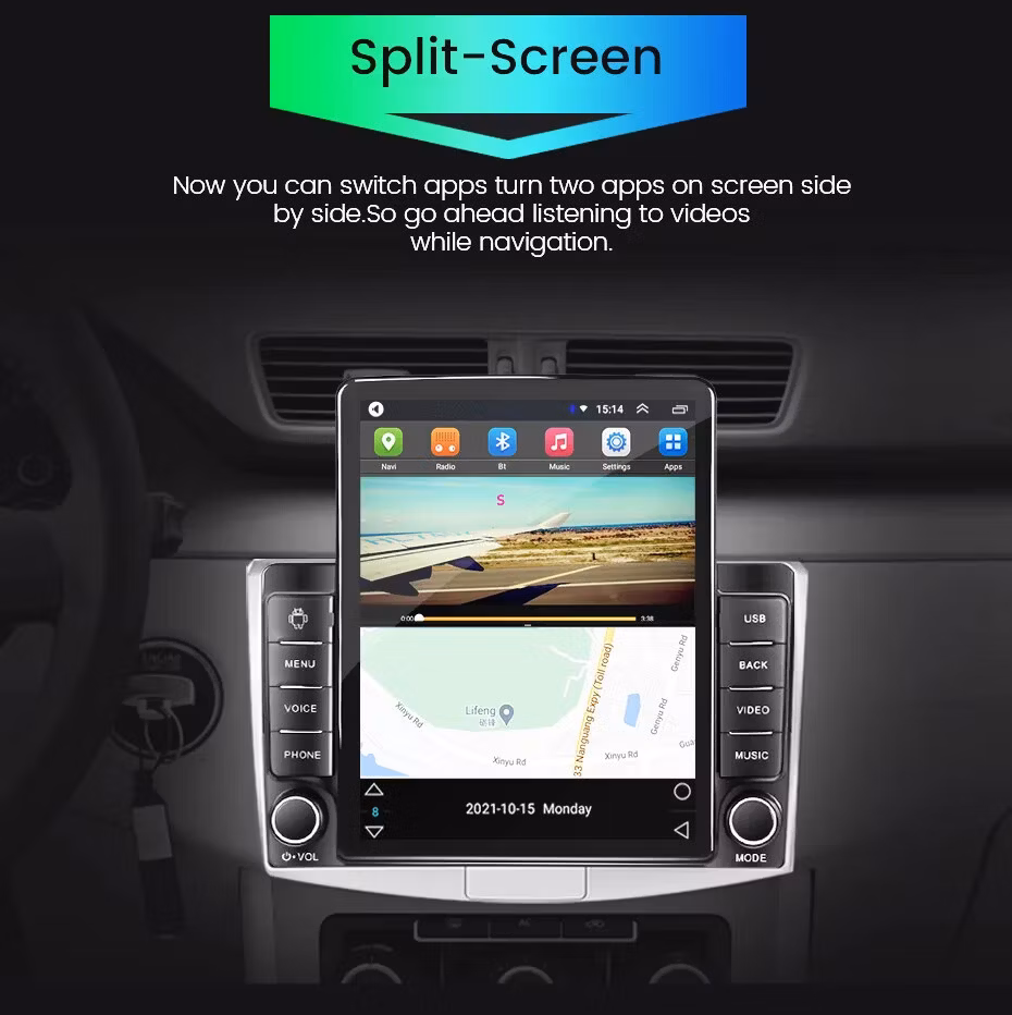 Android 13 GPS Navigation 2 DIN Autoradio for Toyota RAV4 RAV 4 2012-2018