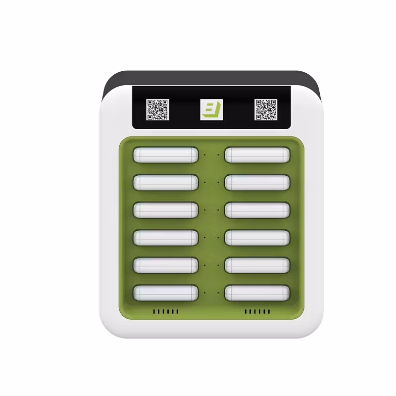 2025 New 8 Slots Shared Power Bank 5000mAh Sharing Power Bank Rental Sharing Station Portable Charger for Store Hotels Hospitals