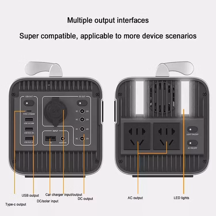1000W Home Power 110V 220V Outdoor Portable Storage Station