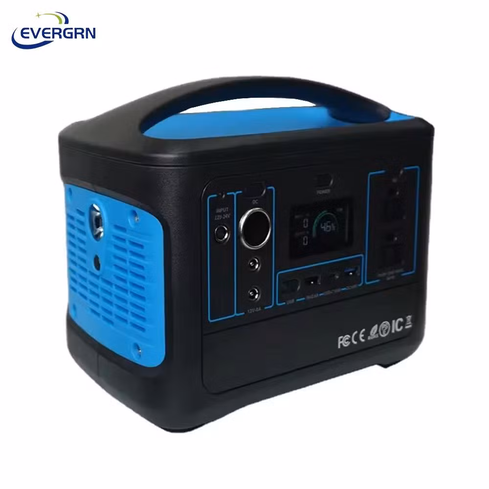 600W Electric Power Bank Portable Battery Solar Portable Powered Station