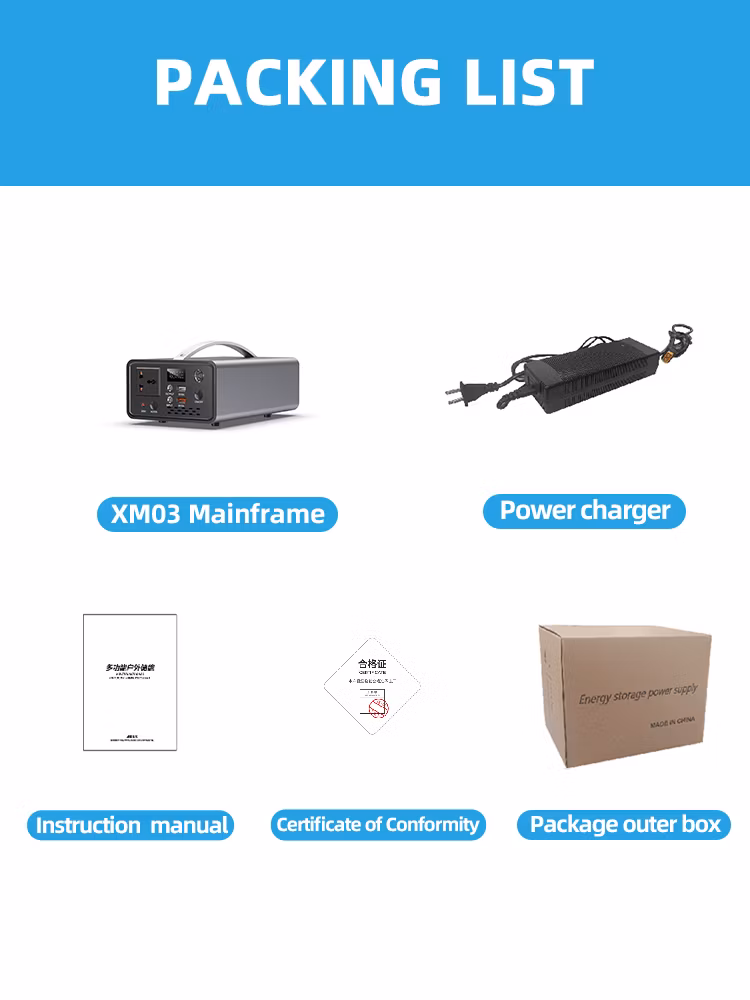 300wh 300W Portable Power Station Solar Generator Energy Battery Charging Bank for Camping Wholesale