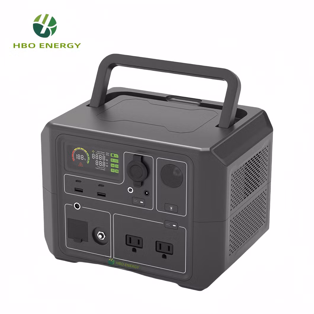 Hbo 600W Portable Power Station with Solar Panel