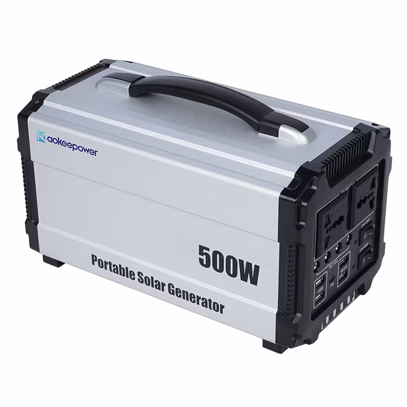 Hybrid Inverter 500wh Aoke Lithium Ion Solar Battery <a href='/portable-power-station/'>Portable Power Station</a>