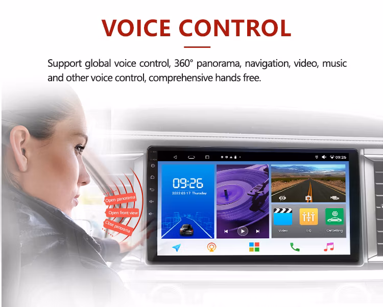 Wemaer OEM 360 Car Camera System GPS Navigation Carplay T5 Android DVD Player Touch Screen 10.1 System MP3 Stereo Car Radio