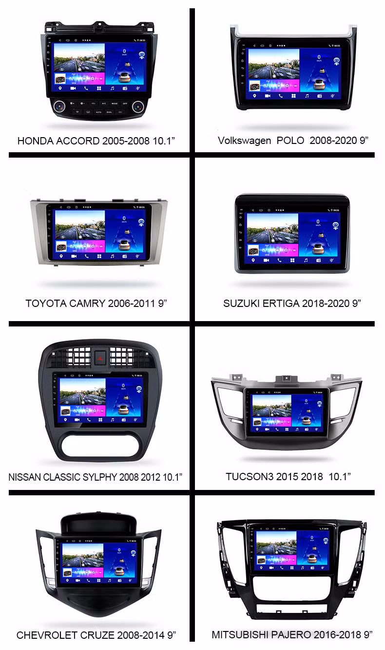 9 Inch IPS Touch Screen Android 10.0 Multimedia System Car DVD Player for Toyota Vios Yaris 2017 2020 GPS Naxigation Car Audio