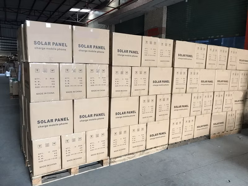 Carton Box Packaging Solar Panel Generators with ISO Certification Solar Panel Battery Lighting Power System