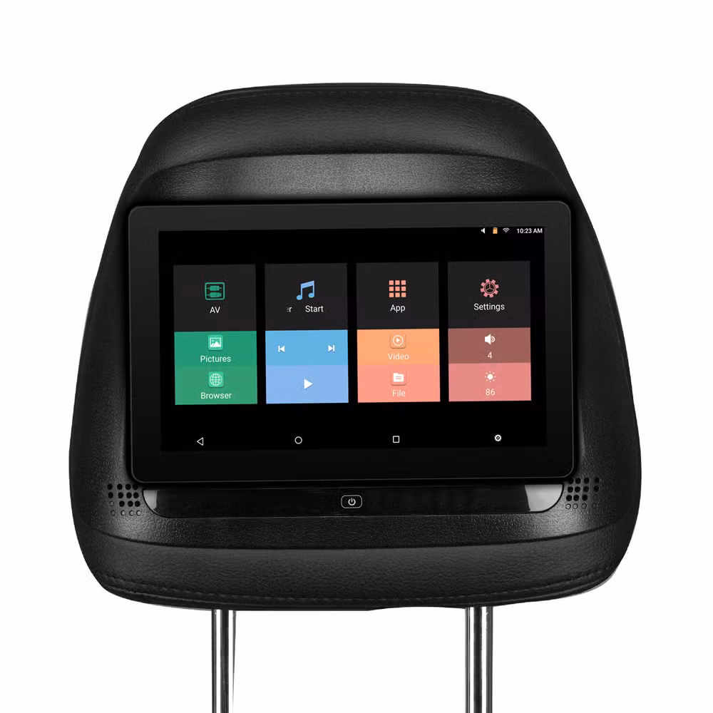 1080P Android Car TV Screen AV Player 8 Inch Rear Seat Car Entertainment System 10inch Smart Car Headrest Monitor