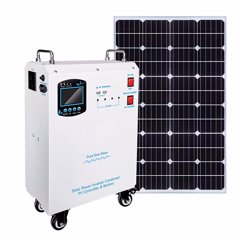 Carton Box Packaging Solar Panel Generators with ISO Certification Solar Panel Battery Lighting Power System