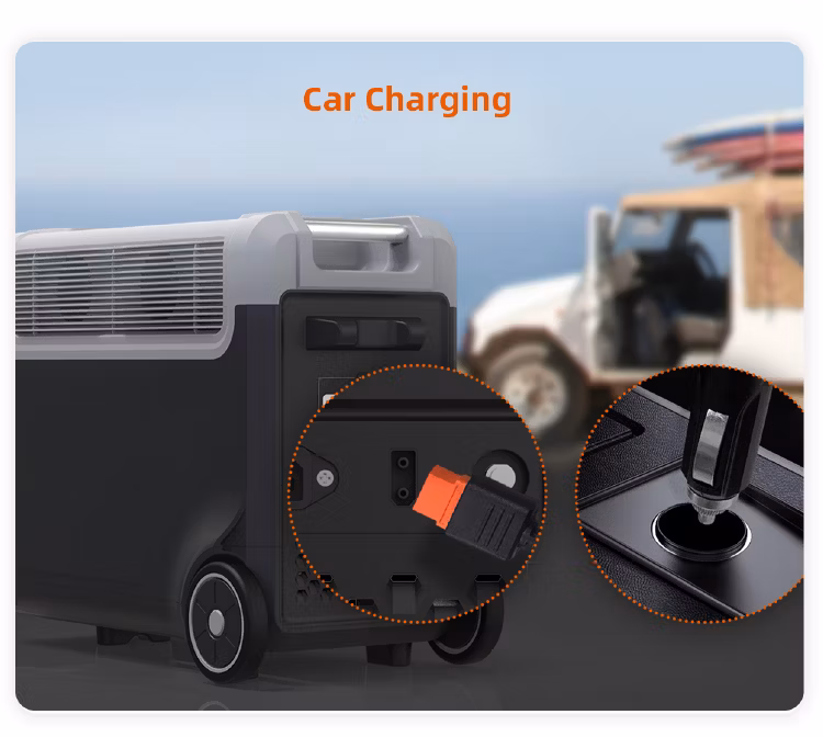 Eve 3600W Portable Power Station/3000 Watt Solar Generator Solution Outdoor Camping
