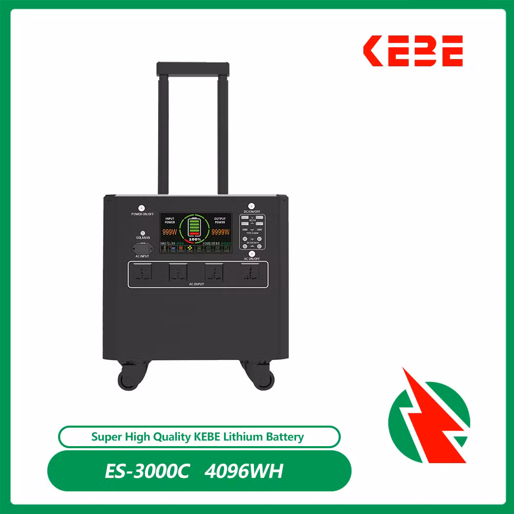 Durable Quality Portable Mobile Solar Sharing LiFePO4 Power Bank Station 3000W Factory Price