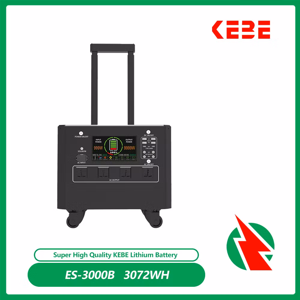 Durable Quality Portable Mobile Solar Sharing LiFePO4 Power Bank Station 3000W Factory Price