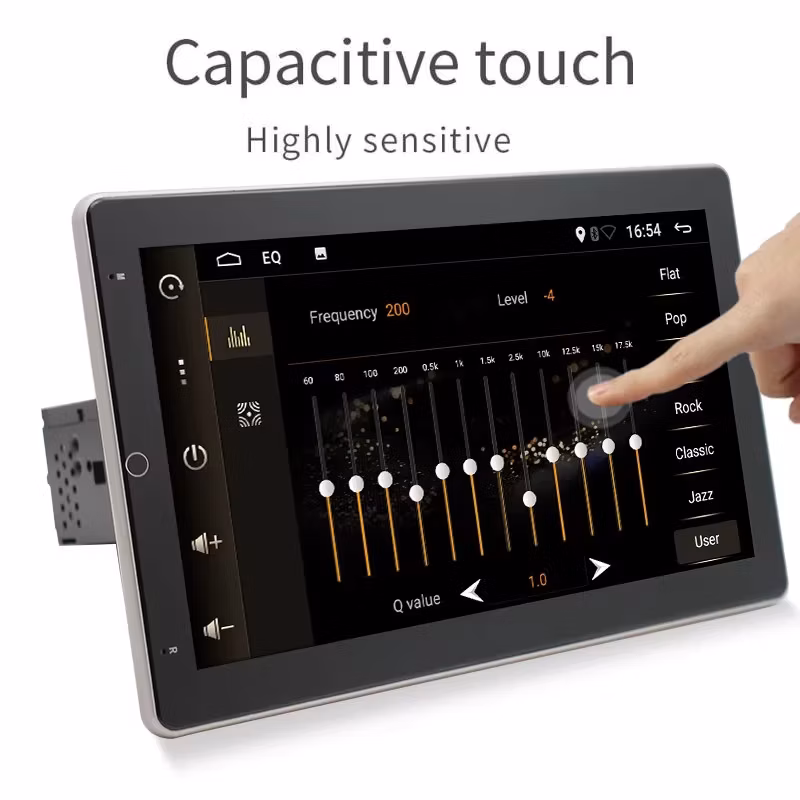 2.5D 2+32g Factory 10inch Android Car Video Single 1 DIN in Dash Car Radio GPS Navation with WiFi Mirror Link Android Car Stereo