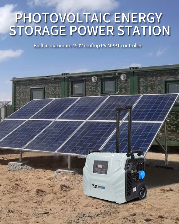 Whole House Portable Solar Power Station 6000W Photovoltaic Solar Energy System 2kw 3kw 4kw 5kw 6kw Solar Generator Kit