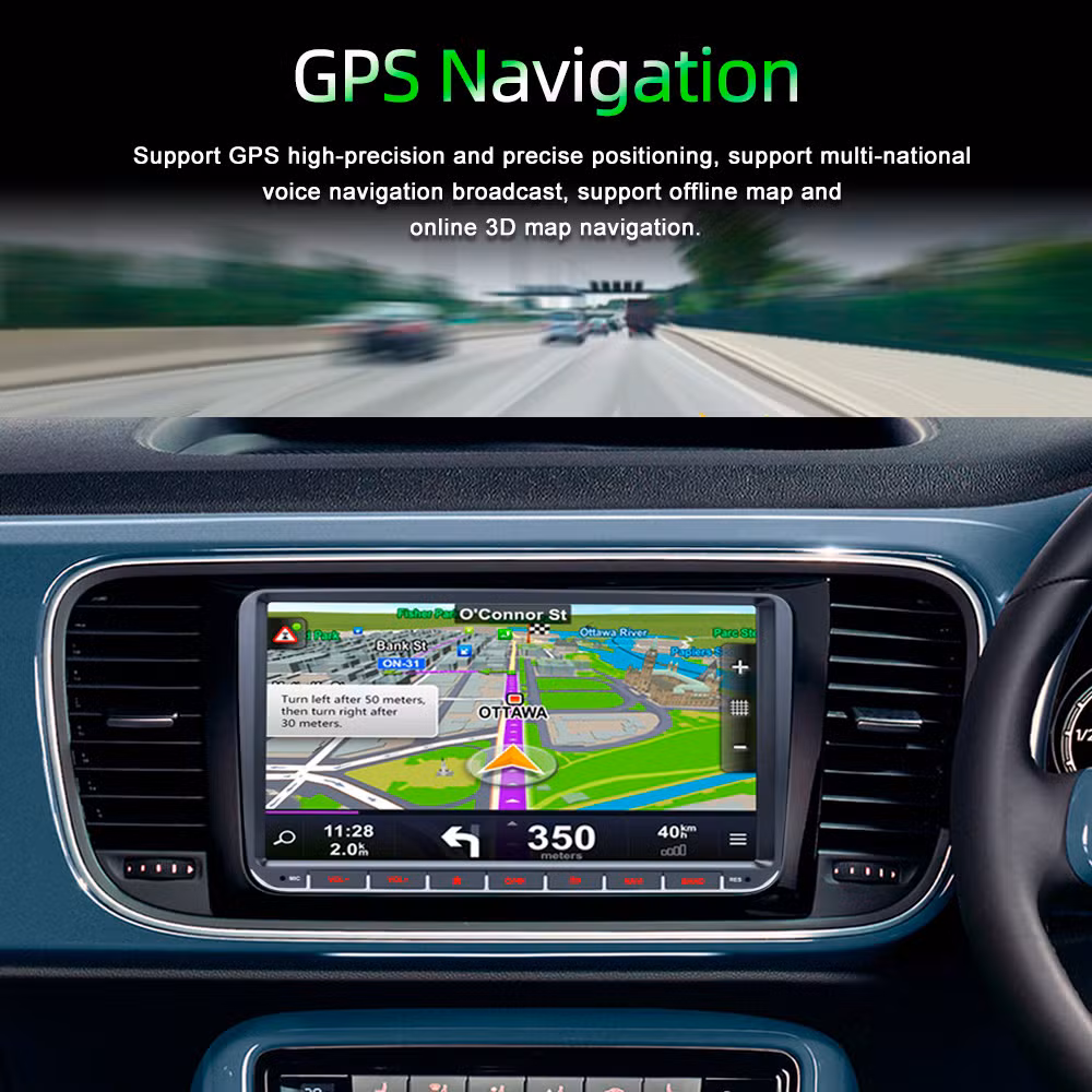 Rh-753G Android 2g+32g Carplay Screen Stereo 9-Inch Touchscreen Wireless Car Audio Player