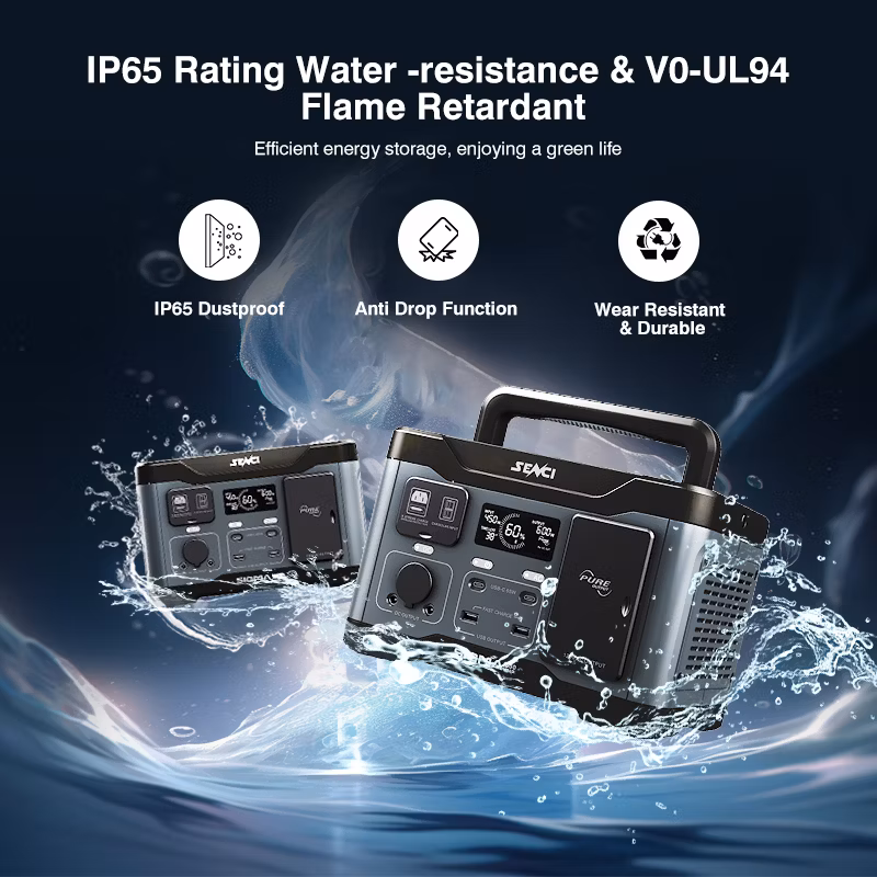 Factory Price Senci 600 Watt 600W UPS Iron Phosphate 60Hz 100V Home Mobile Power Station