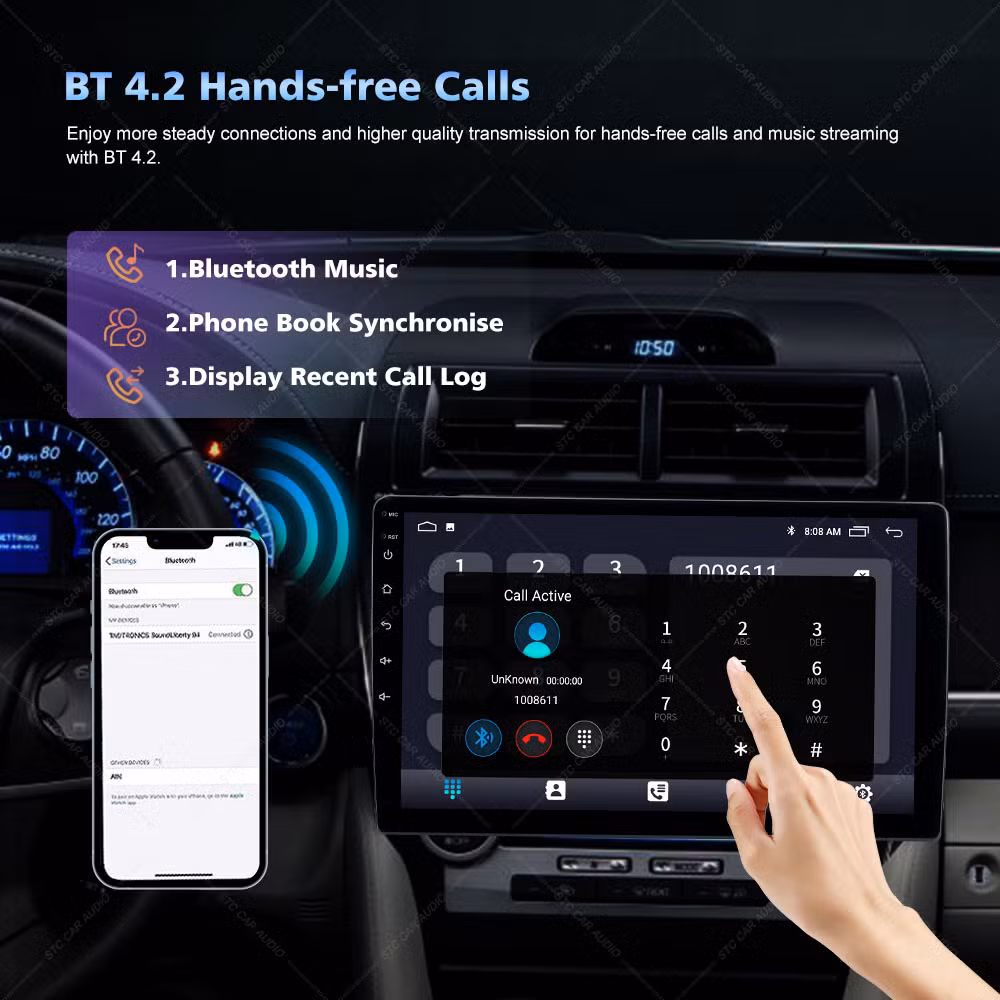 The New Universal 9 Inch Car Radio Play DVD Player Carplay Android Auto MP5 Video Player