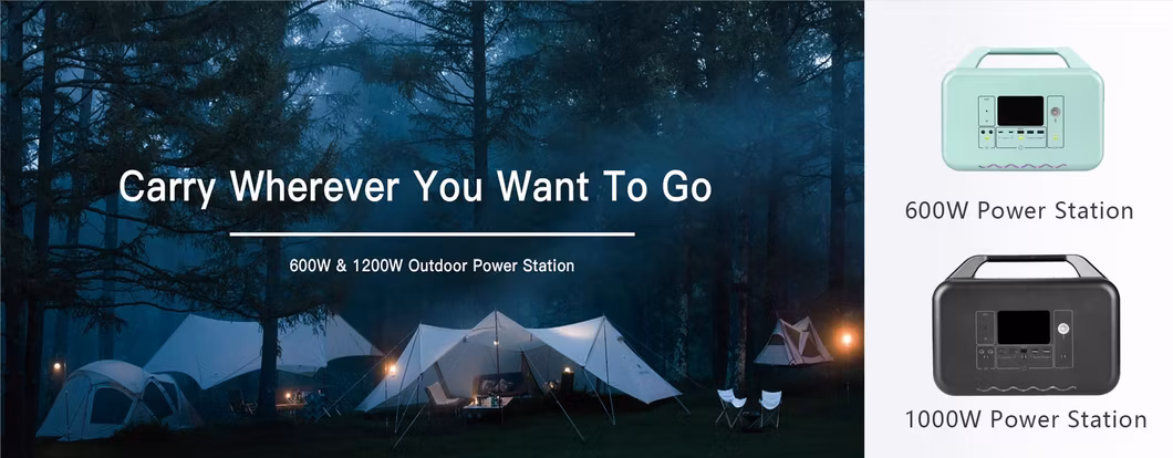 Lithium LiFePO4 600 Watt 576wh LED USB Solar Supply Lithium Battery Bank Charger Portable Power Station