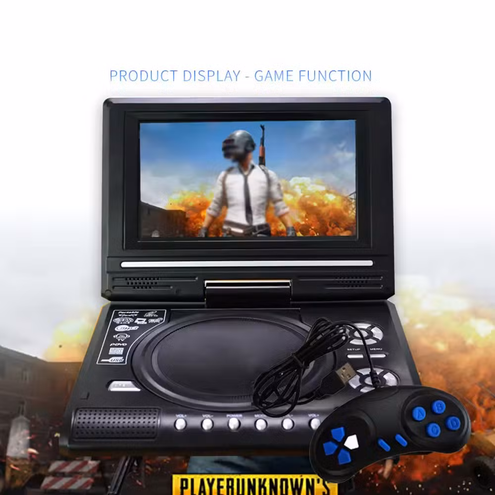 Hot Selling 7.8-Inch Multimedia Portable Evd Mini CD Player Car Mobile DVD