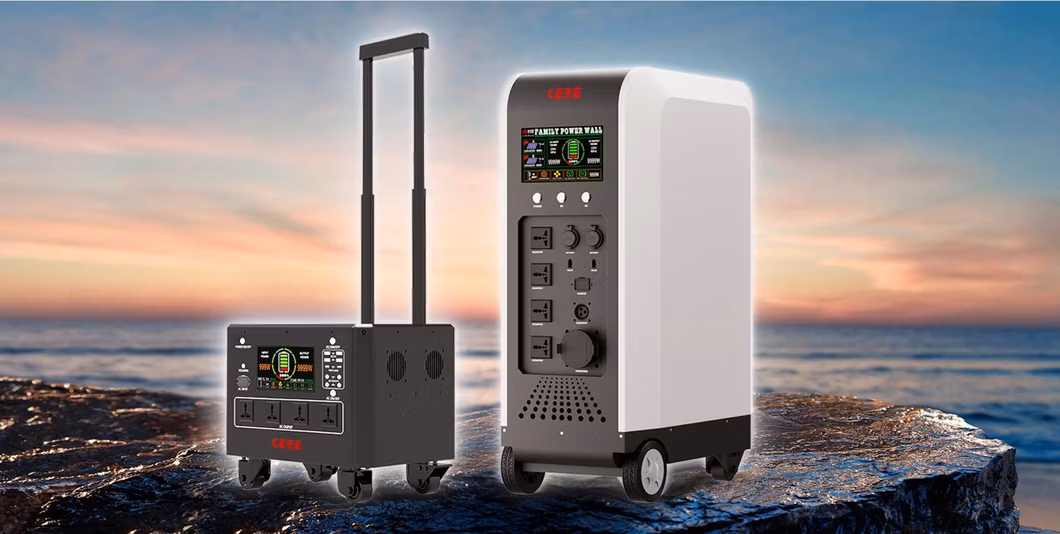 Durable Quality Portable Mobile Solar Sharing LiFePO4 Power Bank Station 3000W Factory Price