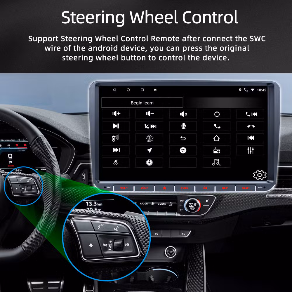 Rh-753G Android 2g+32g Carplay Screen Stereo 9-Inch Touchscreen Wireless Car Audio Player