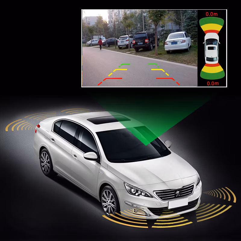 Parking Sensor for Android Auto Car Radio GPS Navigation Video Player Car Stereo Audio