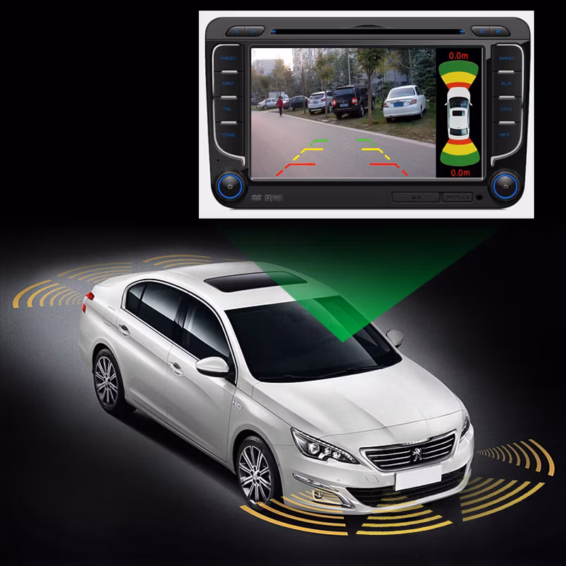 Parking Sensor for Android Auto Car Radio GPS Navigation Video Player Car Stereo Audio