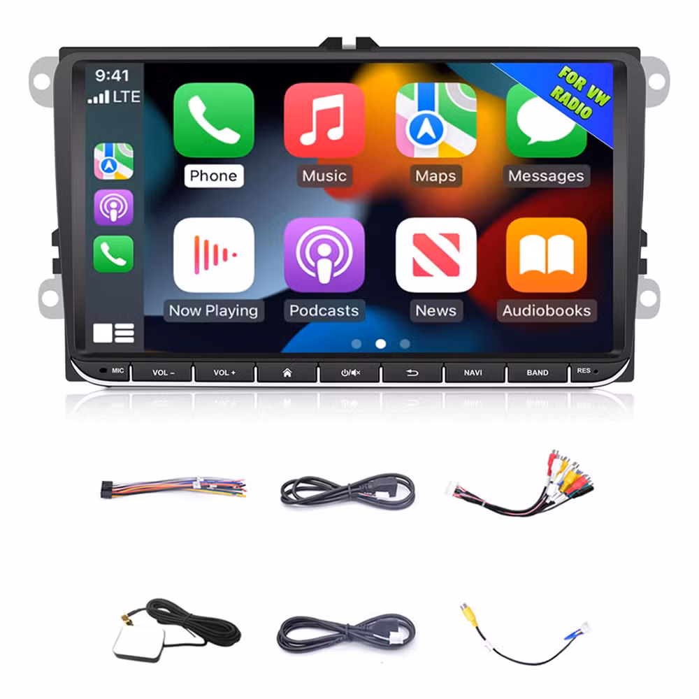 Rh-753G Android 2g+32g Carplay Screen Stereo 9-Inch Touchscreen Wireless Car Audio Player