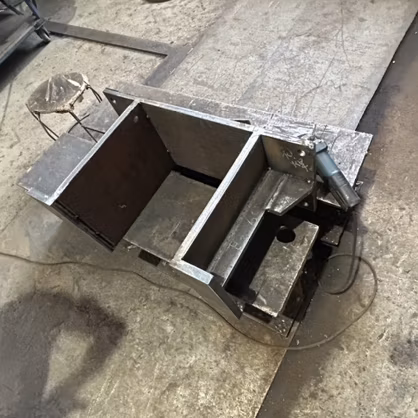 Metal Factory Stainless Steel Tube Custom Heavy Structure Welding Processing Making with Coating Table Sheet Metal Fabrication Service