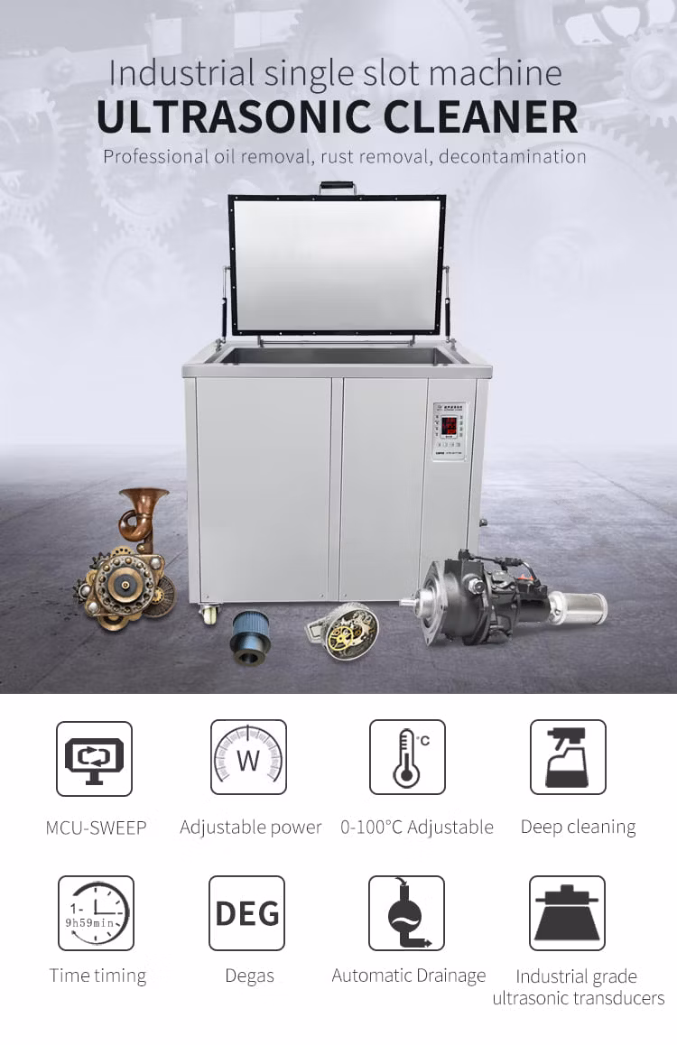Industrial Ultrasonic Cleaner Industry Circuit Printhead DPF Block Parts Engine Ultrasonic Cleaning Machine Spare Parts Electric